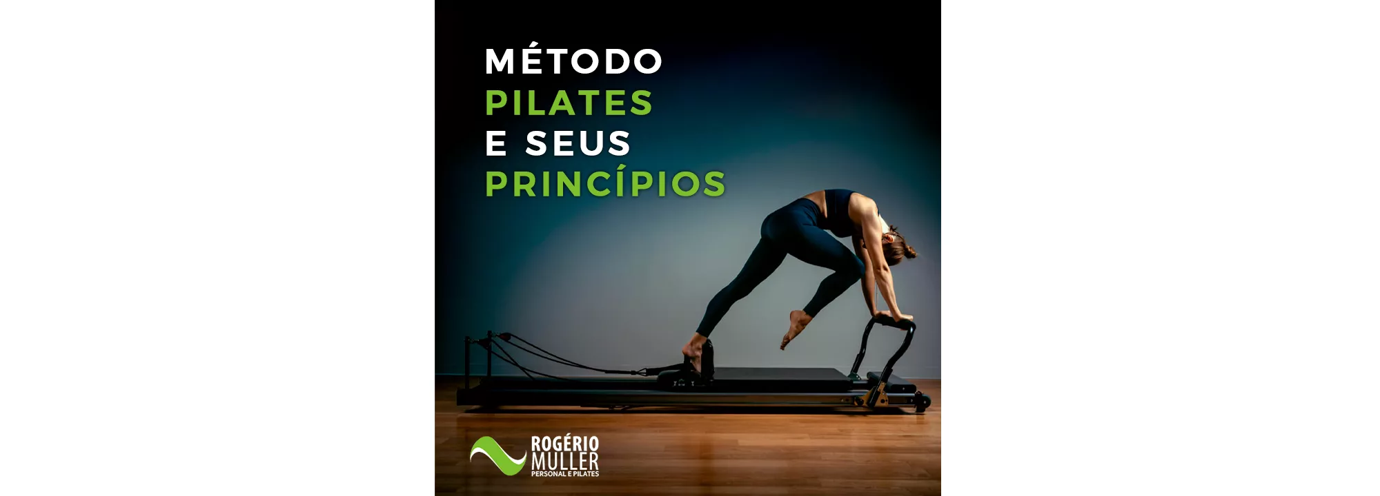 Imagem ilustrativa dos seis princípios do Método Pilates: concentração, respiração, centralização, controle, precisão e fluidez.